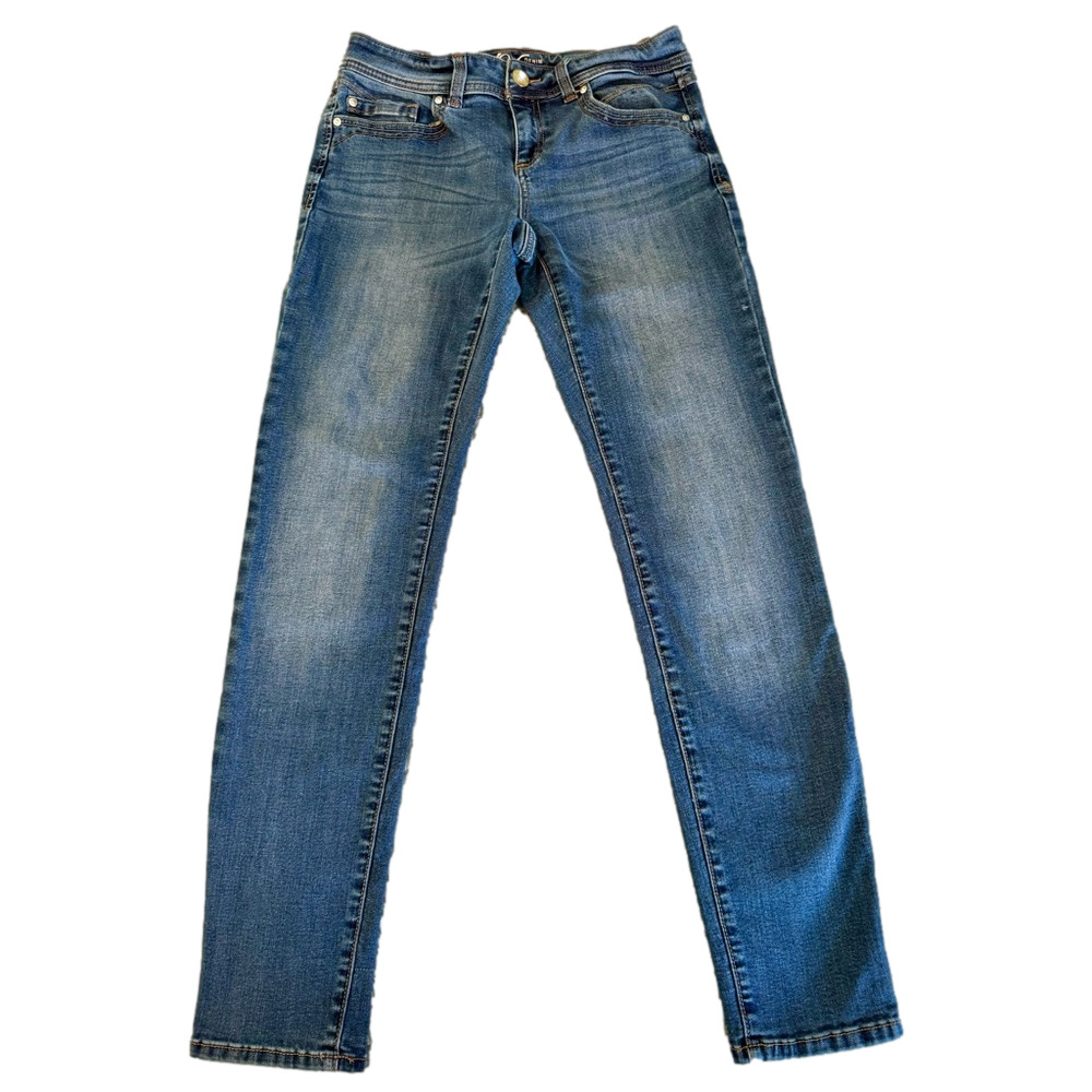 INC INTERNATIONAL CONCEPTS skinny leg regular fit size 4 stretch jeans